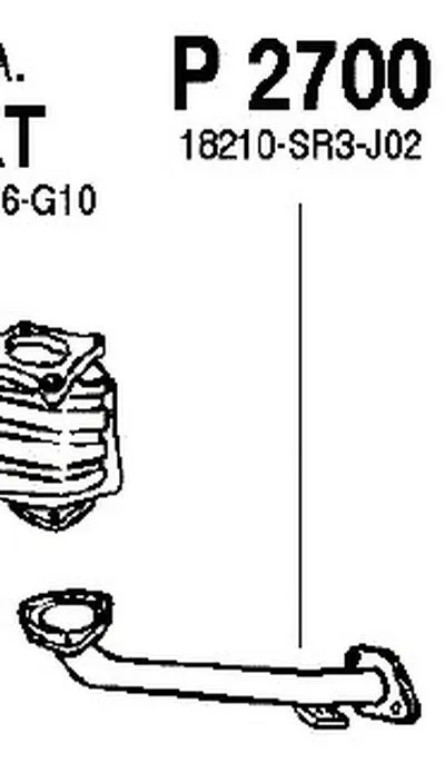 Труба выхлопного газа FENNO купить