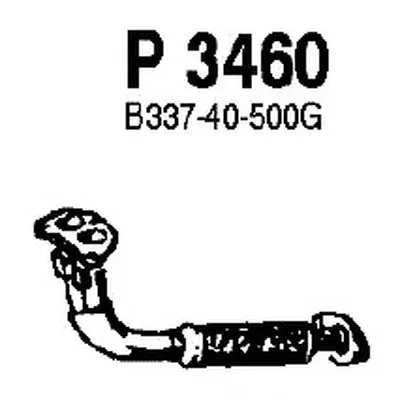 Труба выхлопного газа FENNO купить