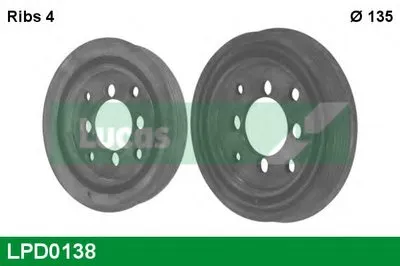Ременный шкив, коленчатый вал LUCAS ENGINE DRIVE купить