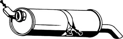 Глушитель выхлопных газов конечный ASMET купить