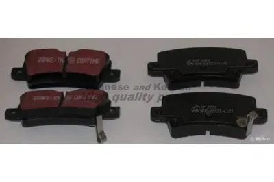 Комплект тормозных колодок, дисковый тормоз ASHUKI купить