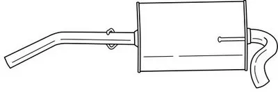 Глушитель выхлопных газов конечный SIGAM купить