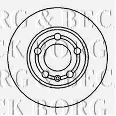 Тормозной диск BORG & BECK купить