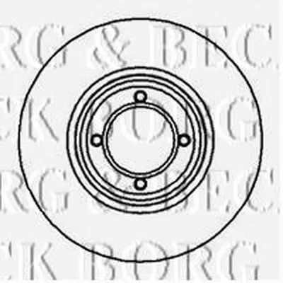 Тормозной диск BORG & BECK купить