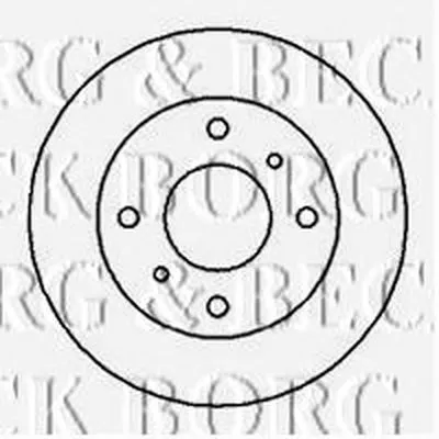 Тормозной диск BORG & BECK купить