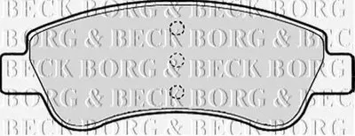 Комплект тормозных колодок, дисковый тормоз BORG & BECK купить