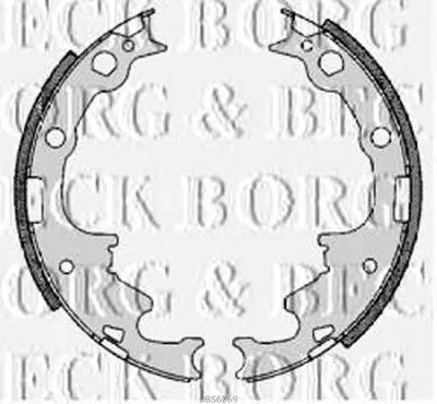 Комплект тормозных колодок BORG & BECK купить