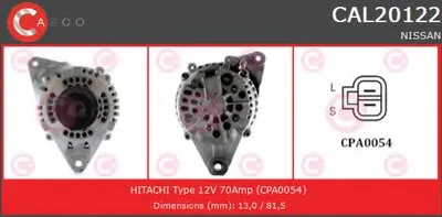 Генератор BRAND NEW SERIES CASCO купить