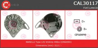 Генератор BRAND NEW SERIES CASCO купить