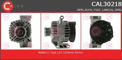 Генератор GENUINE SERIES CASCO купить