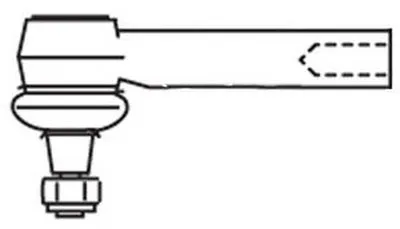 Наконечник поперечной рулевой тяги FRAP купить