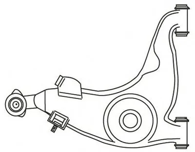 Рычаг независимой подвески колеса, подвеска колеса FRAP купить