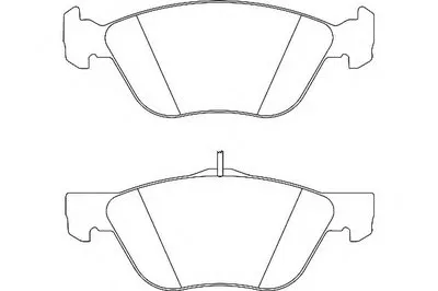 Комплект тормозных колодок, дисковый тормоз WAGNER купить