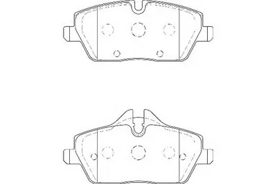 Комплект тормозных колодок, дисковый тормоз WAGNER купить