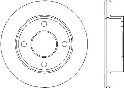 Тормозной диск HELLA PAGID купить