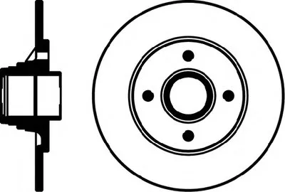 Тормозной диск HELLA PAGID купить