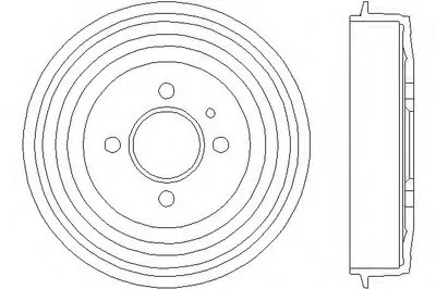 Тормозной барабан HELLA PAGID купить