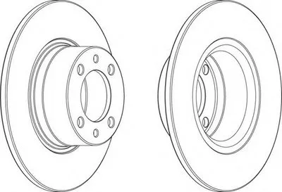 Тормозной диск PREMIER FERODO купить