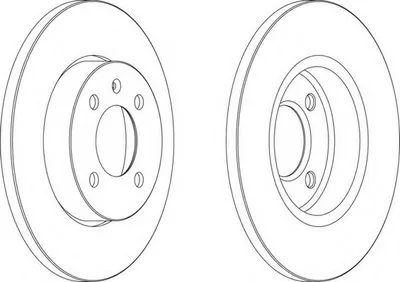 Тормозной диск PREMIER FERODO купить