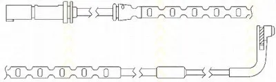 Сигнализатор, износ тормозных колодок TRISCAN купить
