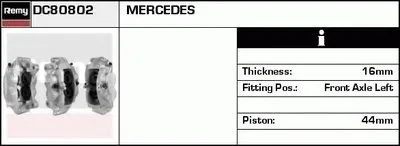 Тормозной суппорт Remanufactured REMY (Multiline) DELCO REMY купить