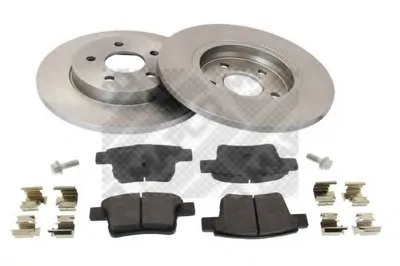 Комплект тормозов, дисковый тормозной механизм MAPCO купить