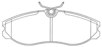 Комплект тормозных колодок, дисковый тормоз AISIN купить