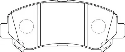 Комплект тормозных колодок, дисковый тормоз DURON купить