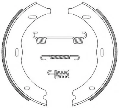 Комплект тормозных колодок ADVANCE OPEN PARTS купить