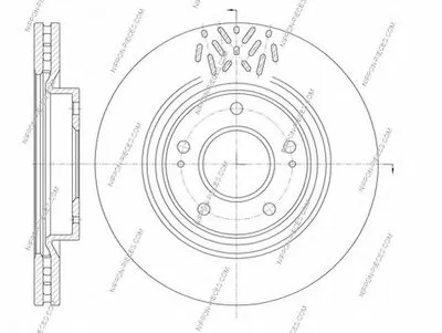 Тормозной диск NPS купить