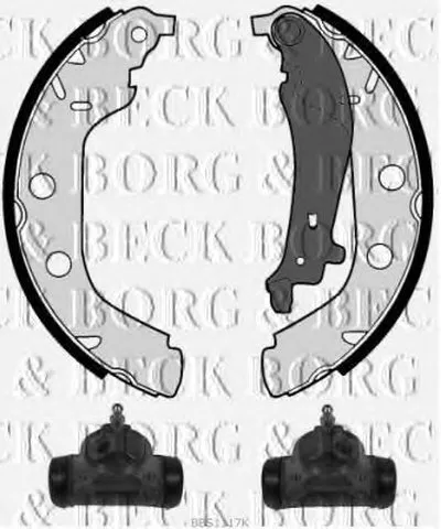 Комплект тормозных колодок BORG & BECK купить