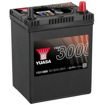 Стартерная аккумуляторная батарея YBX3000 SMF Batteries YUASA купить