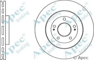Тормозной диск APEC braking купить