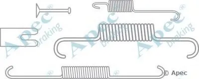 Комплектующие, тормозная колодка APEC braking купить