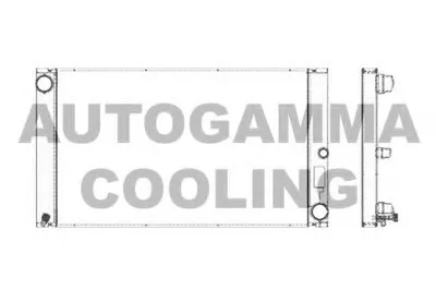 Радиатор, охлаждение двигателя AUTOGAMMA купить