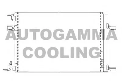 Конденсатор, кондиционер AUTOGAMMA купить