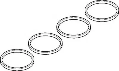 Комплект прокладок, впускной коллектор ELRING купить