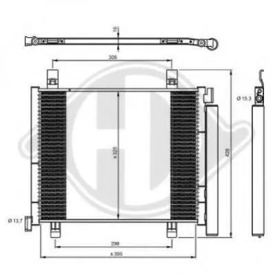 Конденсатор, кондиционер DIEDERICHS купить