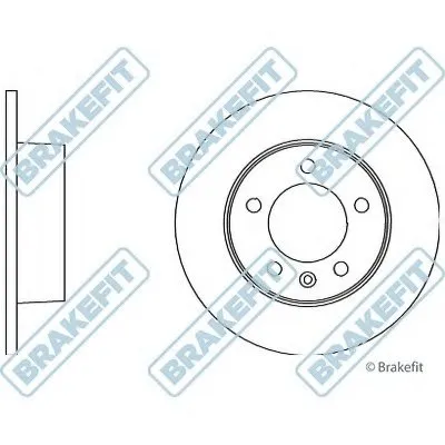 Тормозной диск Brake Fit APEC braking купить