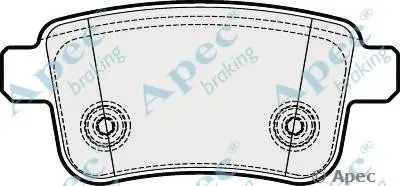 Комплект тормозных колодок, дисковый тормоз APEC braking купить