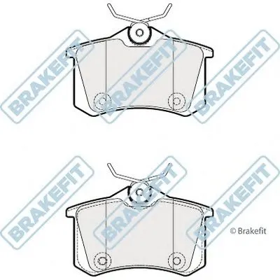 Комплект тормозных колодок, дисковый тормоз Brake Fit APEC braking купить