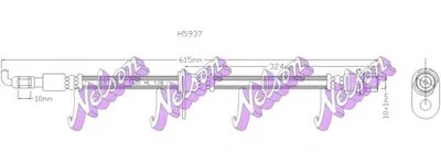 Тормозной шланг BROVEX-NELSON купить