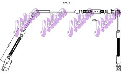 Тормозной шланг BROVEX-NELSON купить