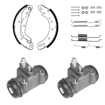 Комплект тормозных колодок DELPHI купить