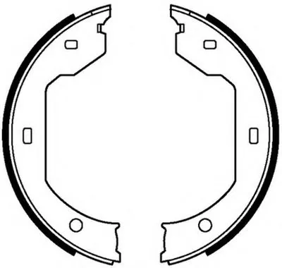 Комплект тормозных колодок, стояночная тормозная система MOTAQUIP купить