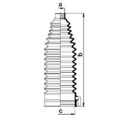 Пыльник, рулевое управление SPIDAN купить