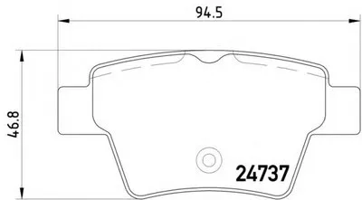 Комплект тормозных колодок, дисковый тормоз HELLA купить