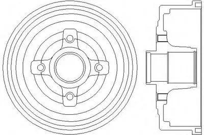 Тормозной барабан HELLA купить