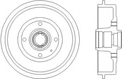 Тормозной барабан HELLA купить