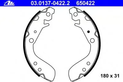 Комплект тормозных колодок ATE купить